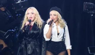 Sabrina Carpenter puts a modern spin on Madonna’s iconic ‘80s style – Then and now