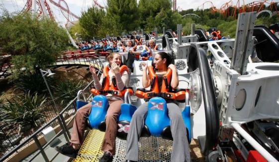 Dark side of the track: Six Flags permanently shuts down famous X2 roller coaster