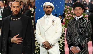 Lewis Hamilton powerful statement jewelry at the Met Gala decoded