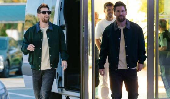 Lionel Messi serves style goals as he joins Argentina squad for one last time
