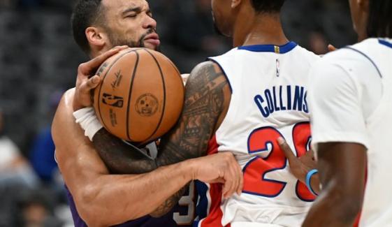 NBA preseason chaos: Pistons star John Collins grabs Suns Villain Dillon Brooks by the throat