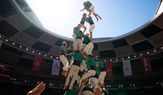 Castellers de Vilafranca make history with first-ever 9-story human tower