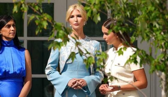 Ivanka Trump's blue embroidered Guo Pei gown draws global attention