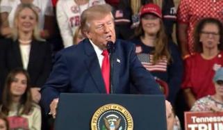 Trump mocks his own fans on stage: ‘Stupidest things’ comment goes viral