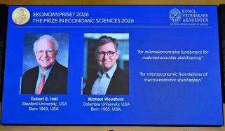 How to tame economic shock? Hall, Woodford win Nobel Prize for finding answer