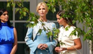 Ivanka Trump's blue embroidered Guo Pei gown draws global attention