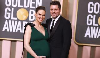 Hilary Swank adds a creative twist to her third pregnancy announcement: See the reveal