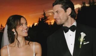 Ben Barnes shares first look at dreamy Oregon wedding with Aubrey Cleland 