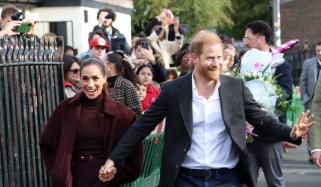 Meghan Markle, Prince Harry win over crowds during first joint UK appearance in years