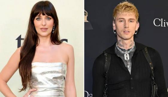 Dakota Johnson spends night with MGK at her LA home amid dating buzz