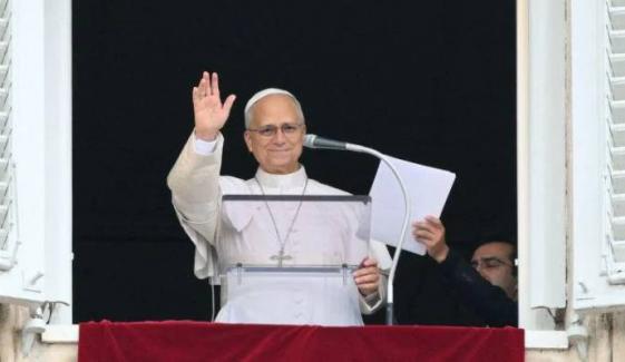 Pope Leo vows gradual return to duties in first public appearance after surgery