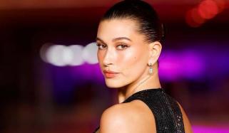 Hailey Bieber turns heads in Bubblegum Pink Chanel gown at Academy Museum Gala 