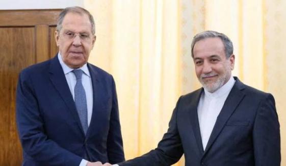 Russian FM Lavrov begins diplomatic consultations in Iran with top leadership