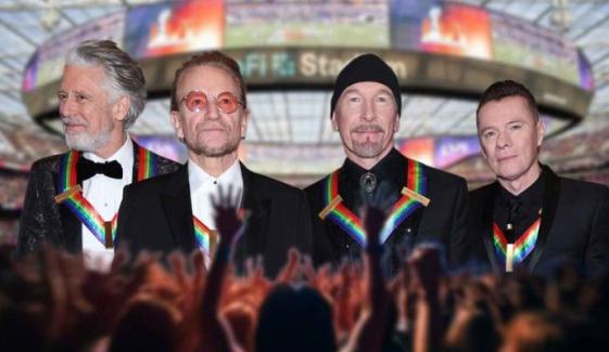 U2 takes center stage for Netflix’s inaugural NFL thanksgiving eve broadcast