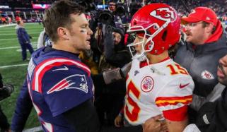 Patrick Mahomes sends playful warning to Tom Brady after making NFL history