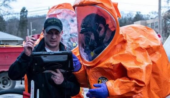 Glycidyl methacrylate leak feared after chemical tank explodes in Ohio