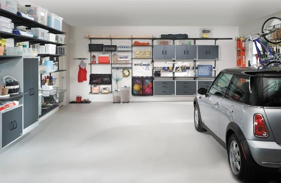 گھر کے بیرونی حصے میں ’’آئیڈیل گیراج‘‘ کی تعمیر