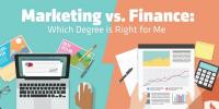 مارکیٹنگ بمقابلہ فنانس کون سی ڈگری بہتر؟
