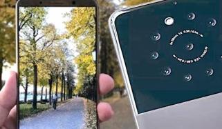 9 کیمروں والا اسمارٹ فون