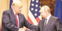 پوٹن اور ٹرمپ کی ملاقات 
