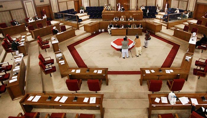 بلوچستان اسمبلی کی پارلیمانی تاریخ