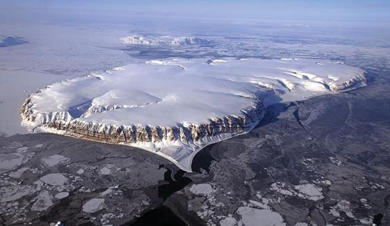 قطبین کی برفانی چادر کی پیمائش