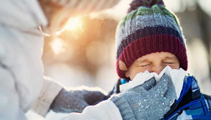 موسمِ سرما میں بچوں کی حفاظت