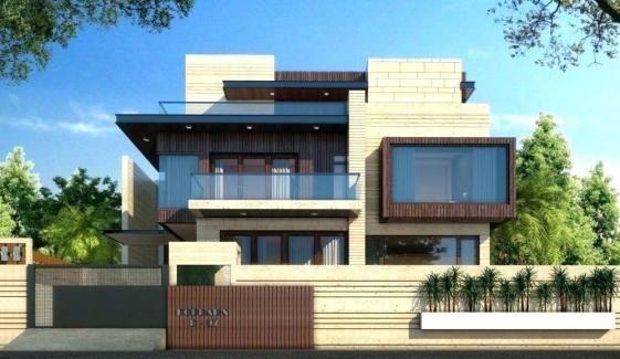 Use Of Glasses In The Outer Of House