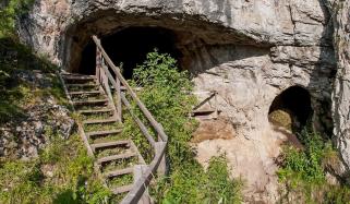 Ancient Cave Of Siberia