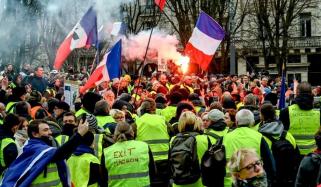 France Yellow Jackets Protest