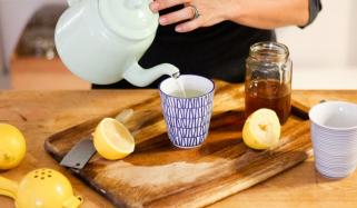 Honey And Lemon Water