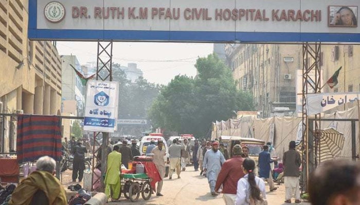 ’سول اسپتال‘ کراچی میں انگریزوں کا تعمیر کردہ پہلا اسپتال