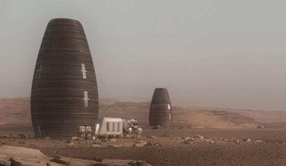 3d Printed Homes In Mars