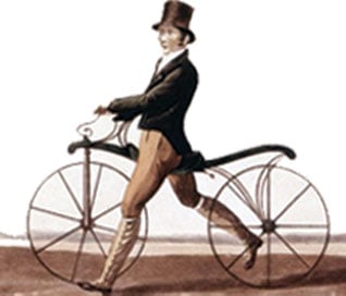 سائیکل کس نے ایجاد کی؟