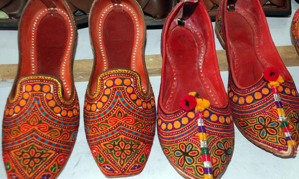 ’’ جتی‘‘ سندھ کی روایتی جوتی، جو گزشتہ ایک صدی سے مقبول ہے