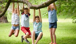 Childs Playing Outside