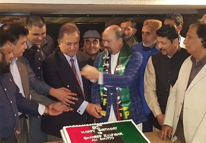 یواےای: پاکستان پیپلز پارٹی کا اجلاس اور بھٹو کی سال گرہ کی تقریب