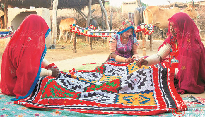 سندھ کی ہنر مند خواتین
