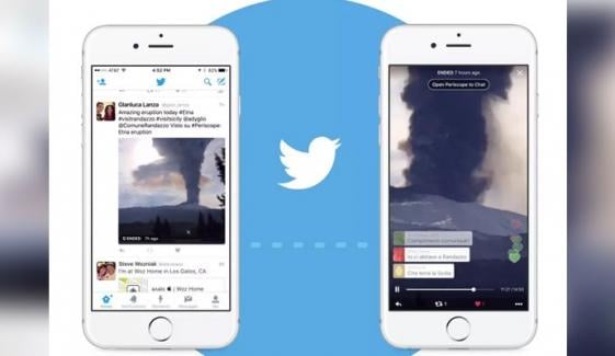 Twitter Live Stream Option