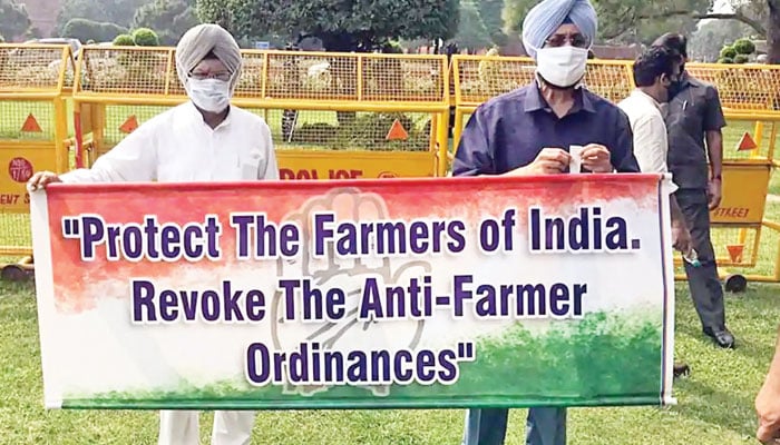 بھارت میں کسان تحریک اور بی جے پی 