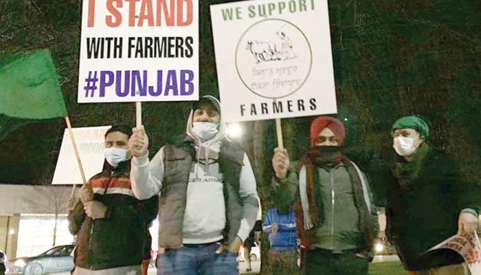 بھارت میں کسان تحریک اور بی جے پی 