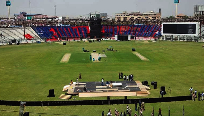 پاکستانی کرکٹ میدان عالمی مقابلوں کیلئے مکمل آباد