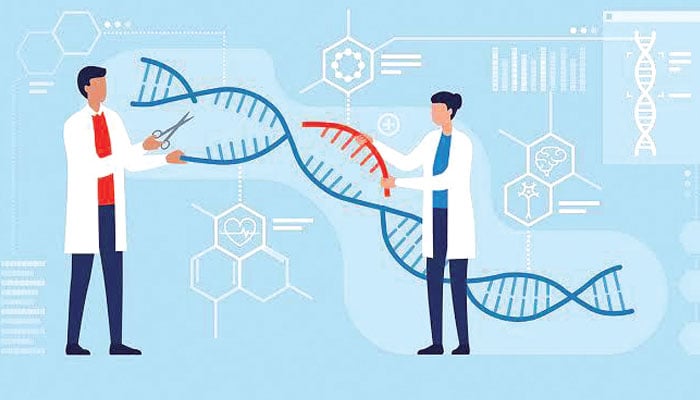جینیاتی ترمیم بہ ذریعہ جینیاتی اوزار