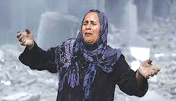 شعلوں کی زد میں ہے فلسطین ...