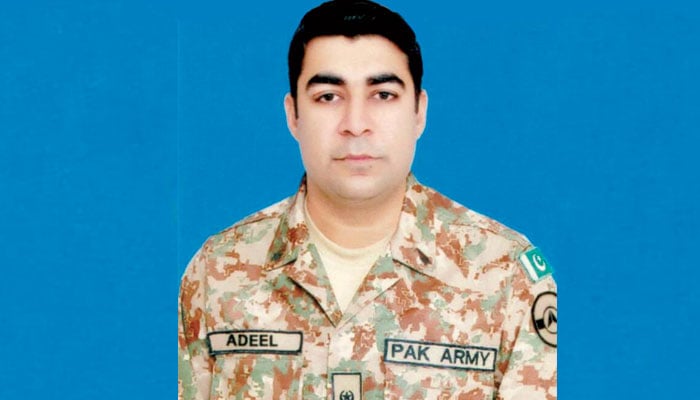 میجر عدیل شاہد شہید