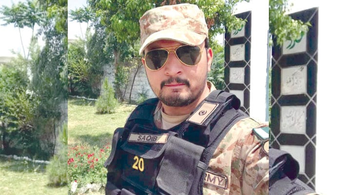 میجر ثاقب شہید