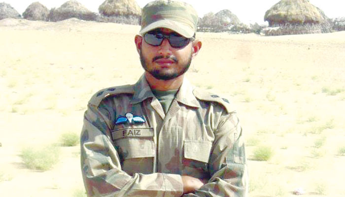 لیفٹیننٹ فیض شہید
