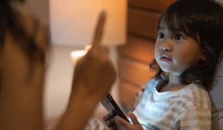 Child Using Gadgets