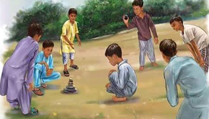 پٹھو گرم، یسو پنجو، چُھپن چُھپائی، پکڑم پکرائی....