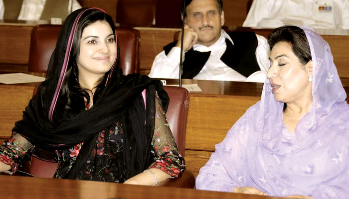 ڈاکٹر فہمیدہ مرزا کے ساتھ ایوان میں
